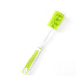 Non-Slip TPR Long Handle Bottle Washing Brush Milk Cup Mug Home Kitchen Cup Cleaning Tools