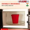 5 Core Silicone Popcorn Maker Bowl ‚Ä¢ Microwave BPA Free and Dishwasher Safe Hot Air Kernel Popper - POP BWL R