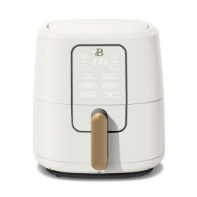 6 Quart Touch Screen Air Fryer (Color: White Icing)