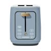 2 Slice Toaster with Touch-Activated Display, Cornflower