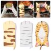 1PC 3D Cartoon Animal Cat Paws Oven Mitts Long Cotton Baking Insulation Gloves Microwave Heat Resistant Non-Slip Kitchen Gloves